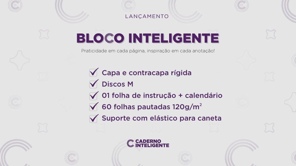 BLOCO INTELIGENTE BLACK