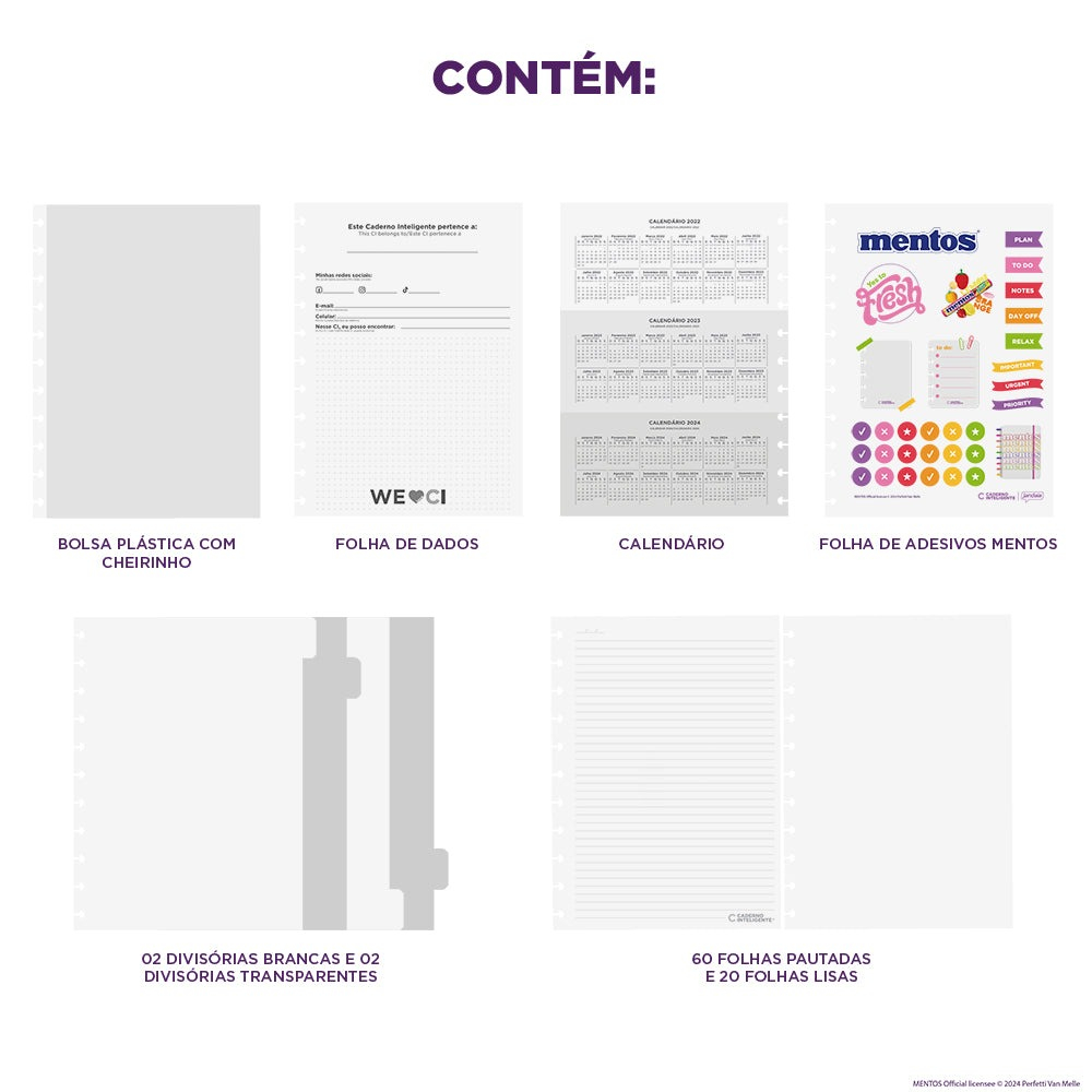 CADERNO INTELIGENTE MENTOS - MEDIO