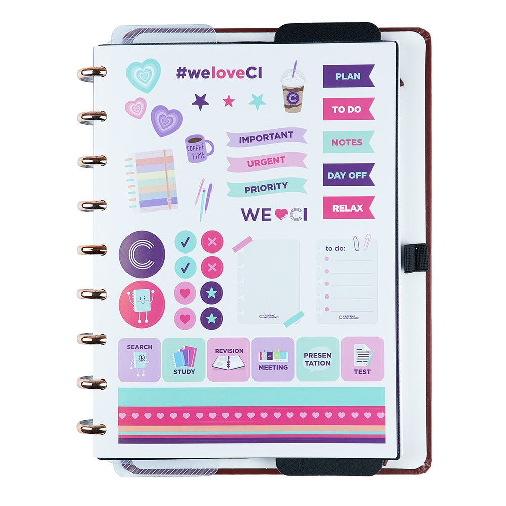 CADERNO INTELIGENTE MOCHA - A5