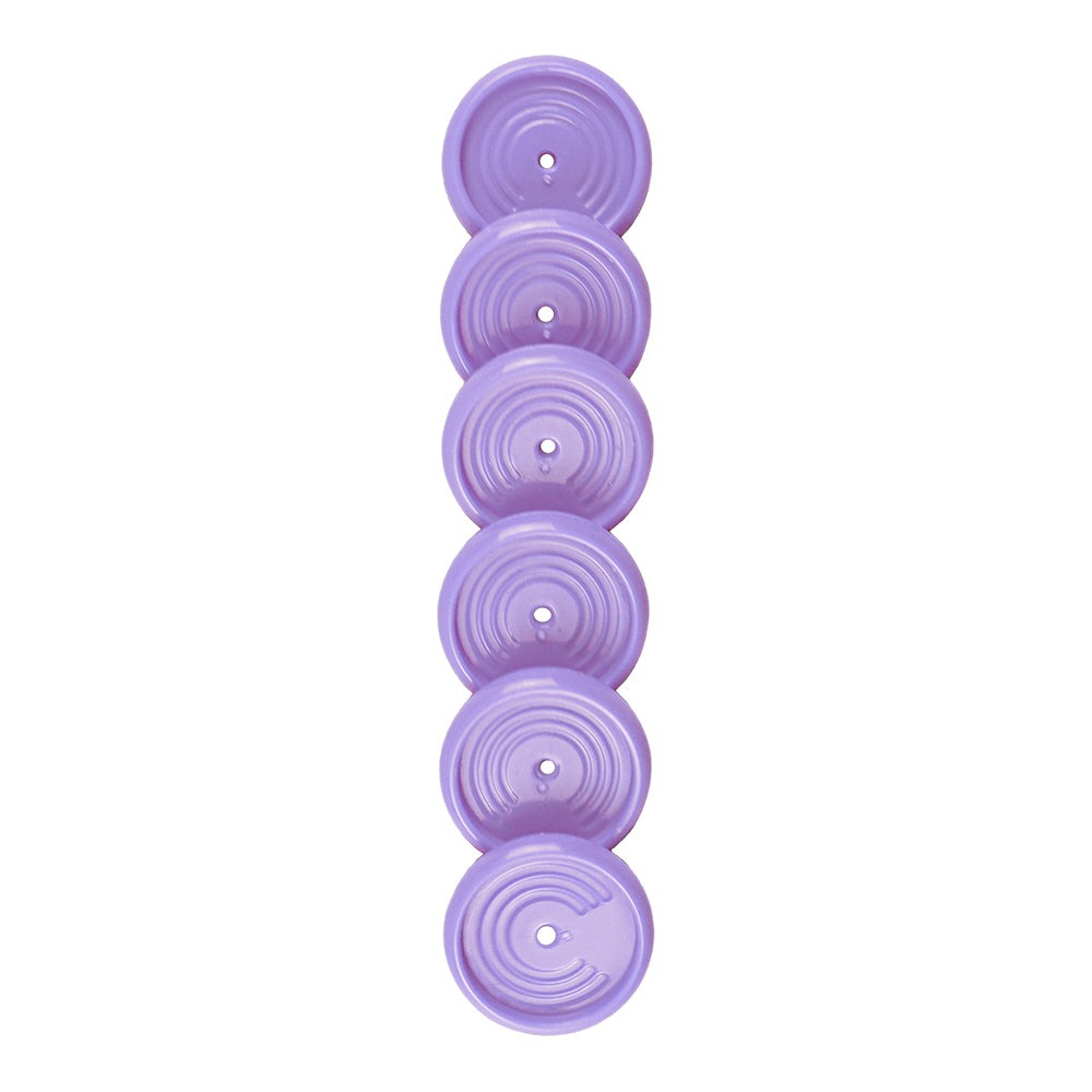 DISCOS + ELASTICO ROXO DOS PAMPAS - G