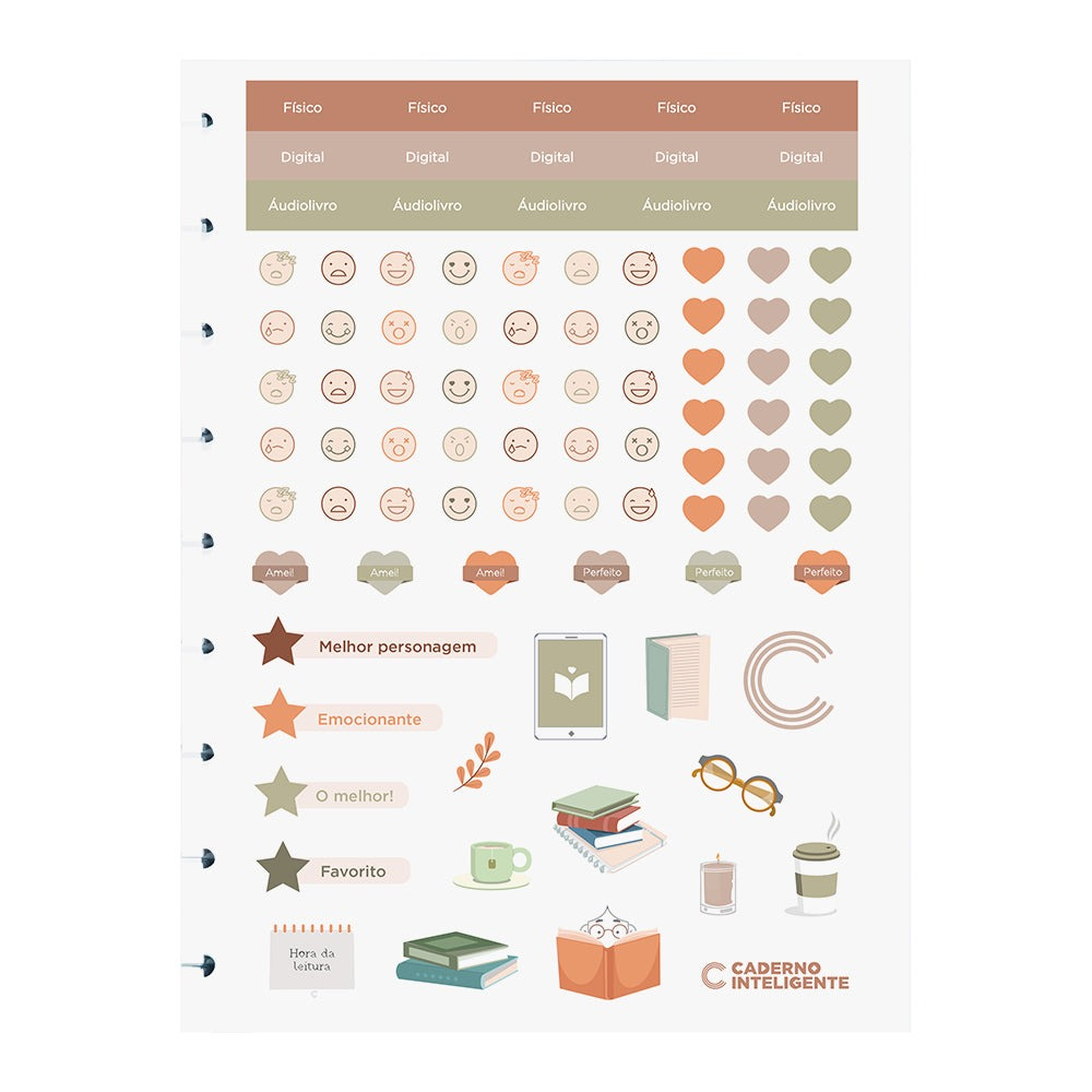 REFIL CADERNO INTELIGENTE DE LEITURA - A5