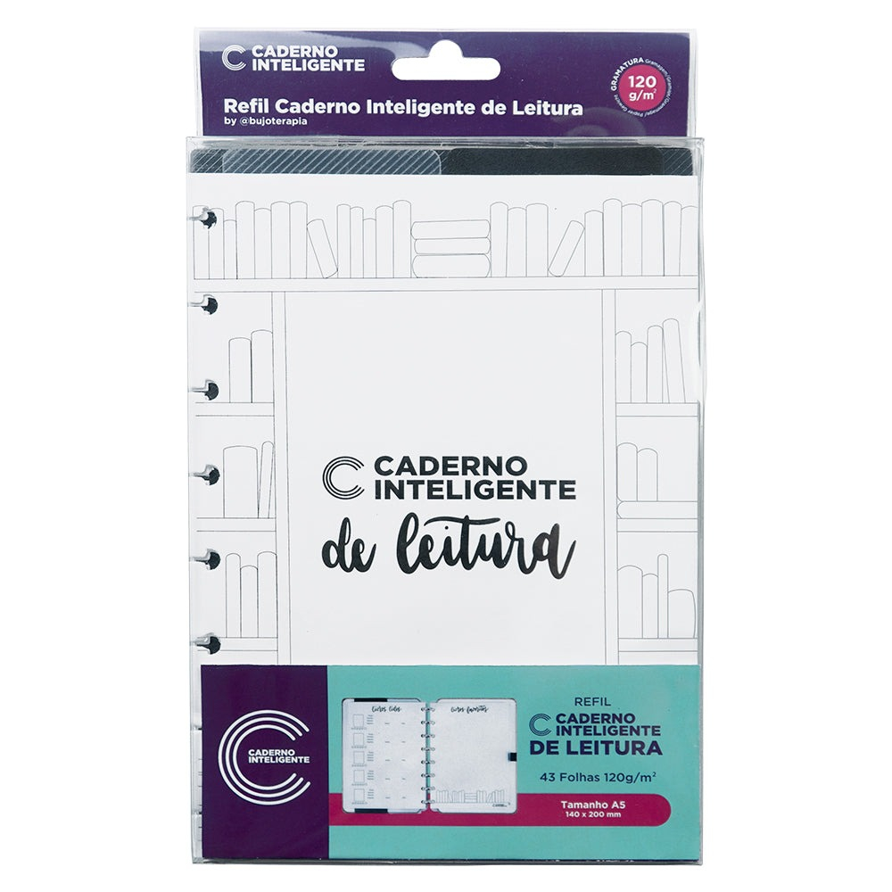 REFIL CADERNO INTELIGENTE DE LEITURA - A5