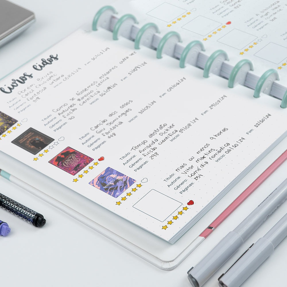 REFIL CADERNO INTELIGENTE DE LEITURA - A5