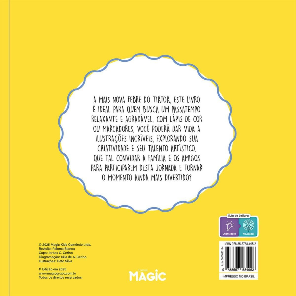 LIVRO DE COLORIR COMFY COZY VIBES 48PGS