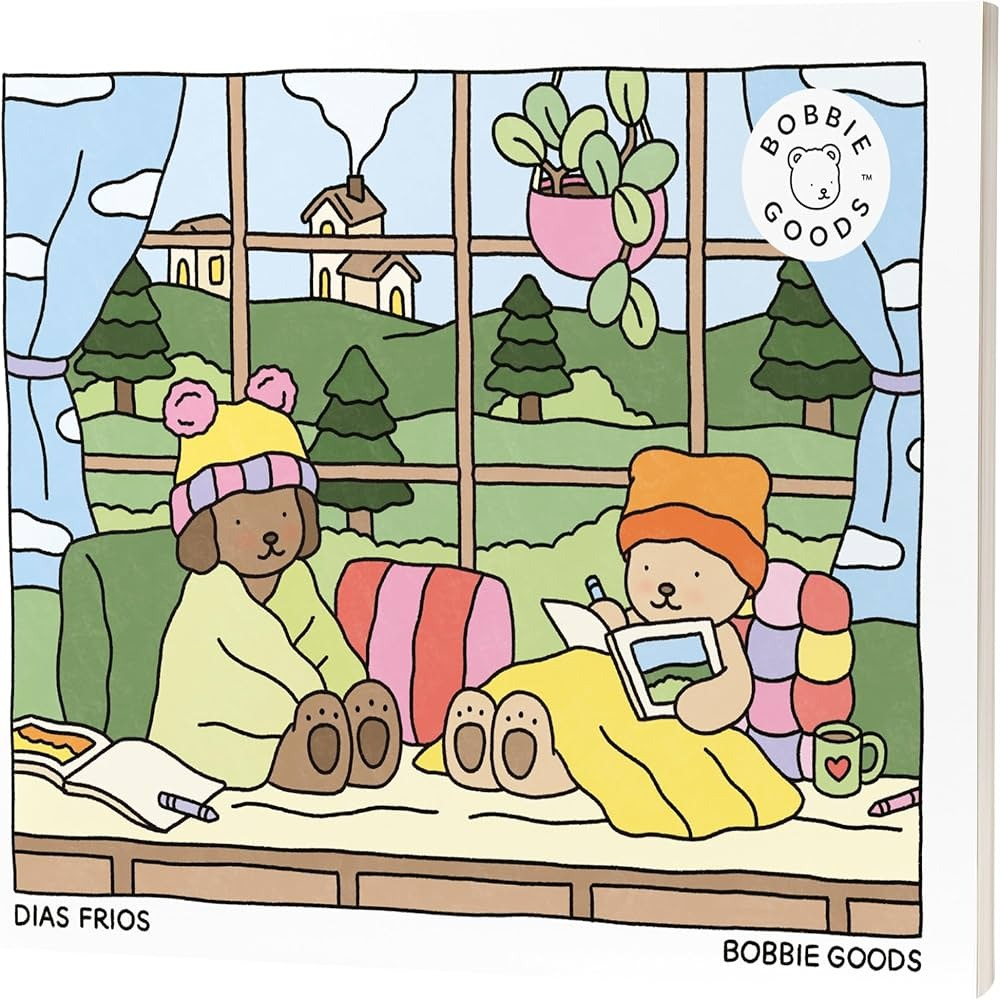 DIAS FRIOS (FALL-WINTER)   LIVRO DE COLORIR OFICIAL BOBBIE GOODS