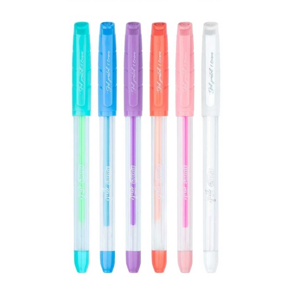CANETA GEL PASTEL BRW - 1.0MM