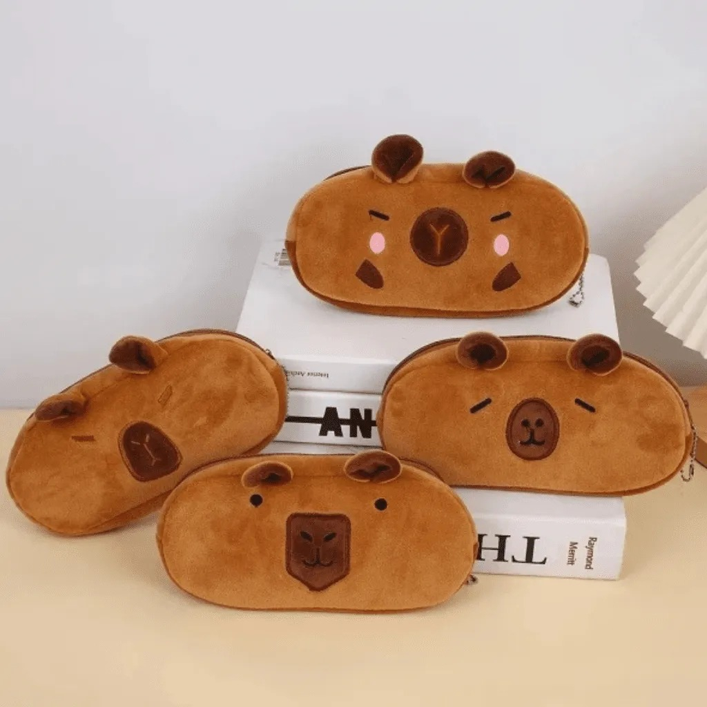 ESTOJO VELUDO CAPIVARA (tamanho P)