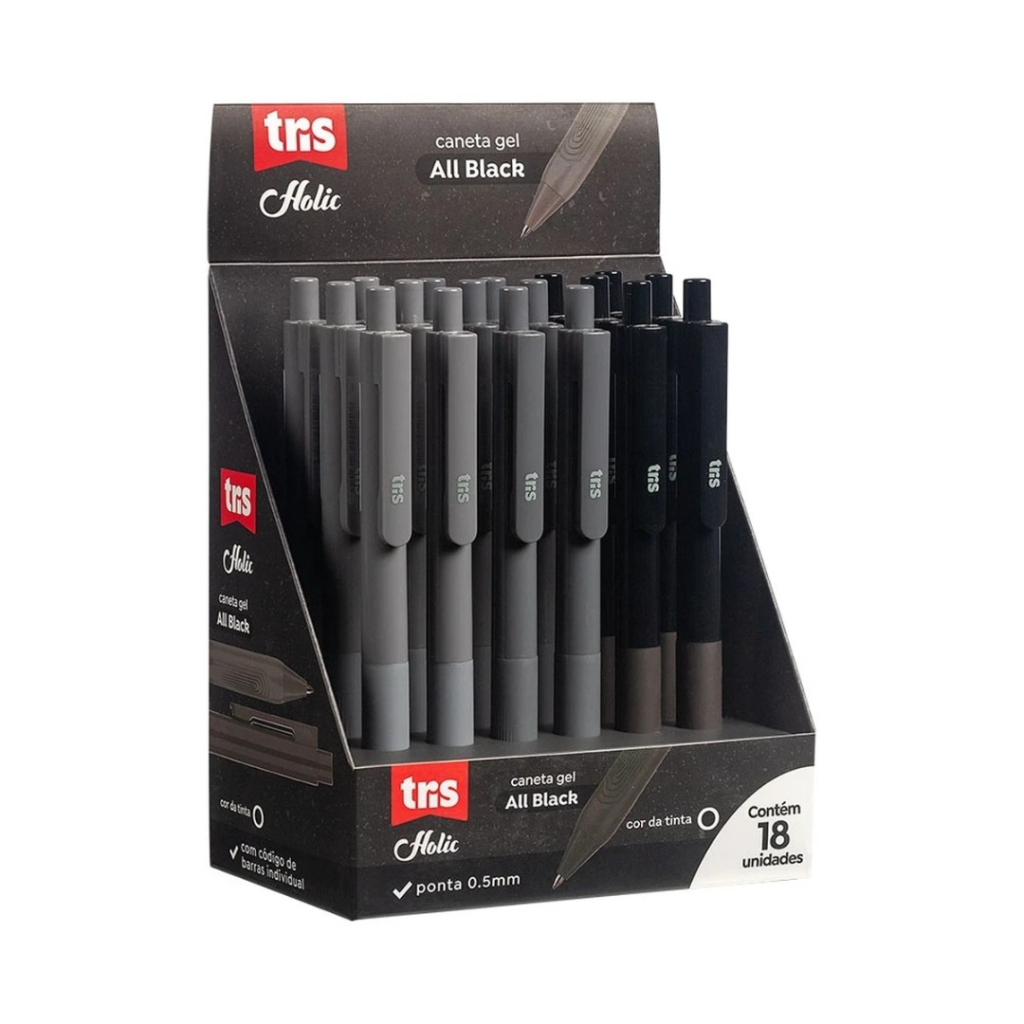 LAPISEIRA TRIS HOLIC BLACK 0.7MM