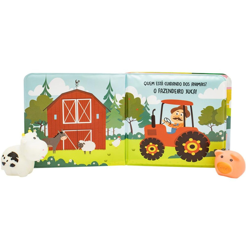 BANHO DIVERTIDO + TOYS: ANIMAIS DA FAZENDA