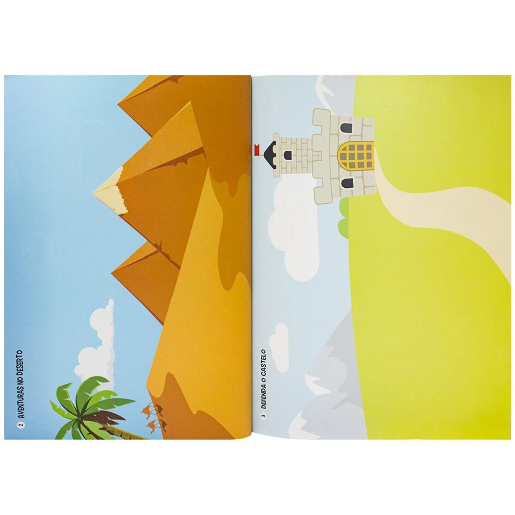 CRIE CONTOS COM 500 ADESIVOS: AVENTURAS