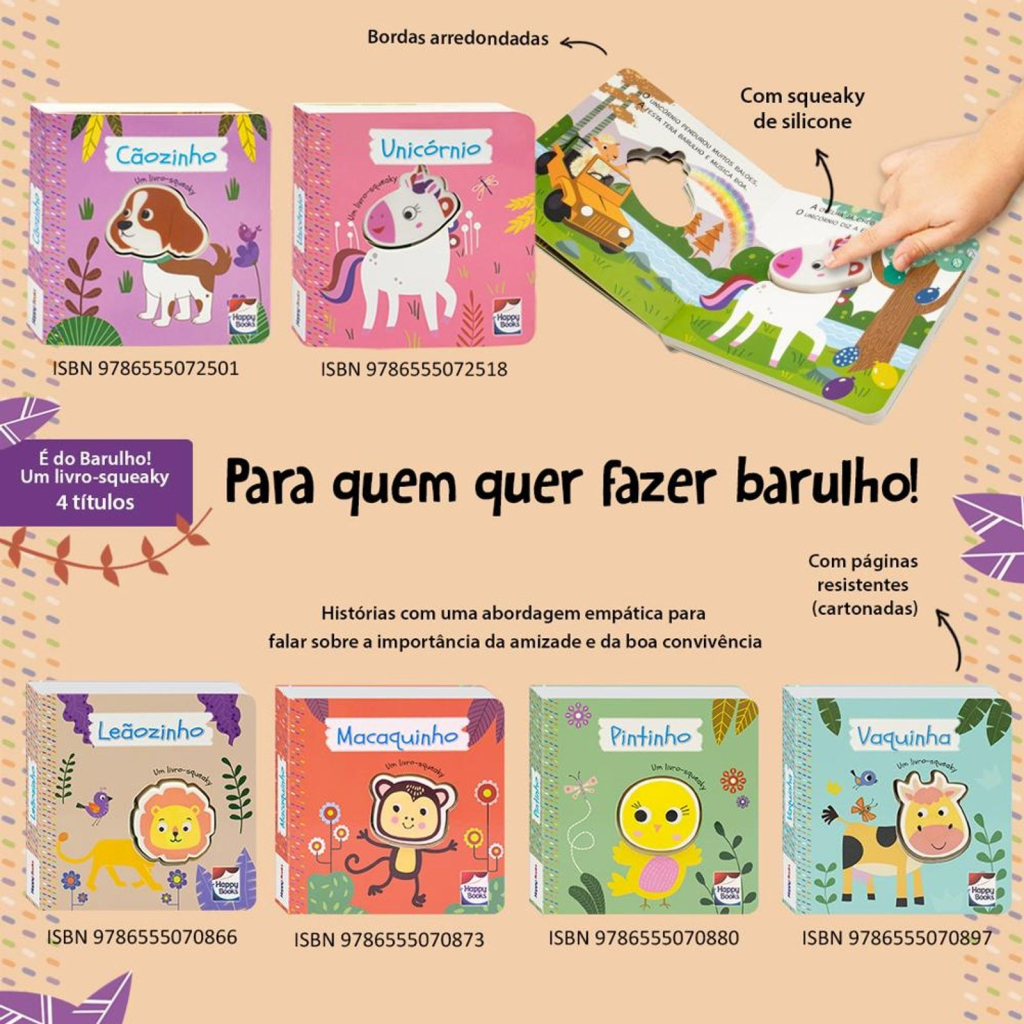 E DO BARULHO! UM LIVRO-SQUEAKY: PINTINHO