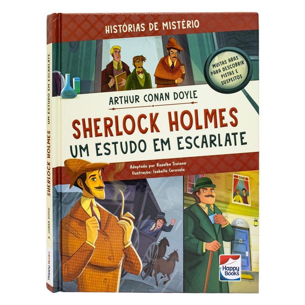 HISTORIAS DE MISTERIO: SHERLOCK HOLMES - UM ESTUDO EM ESCARL