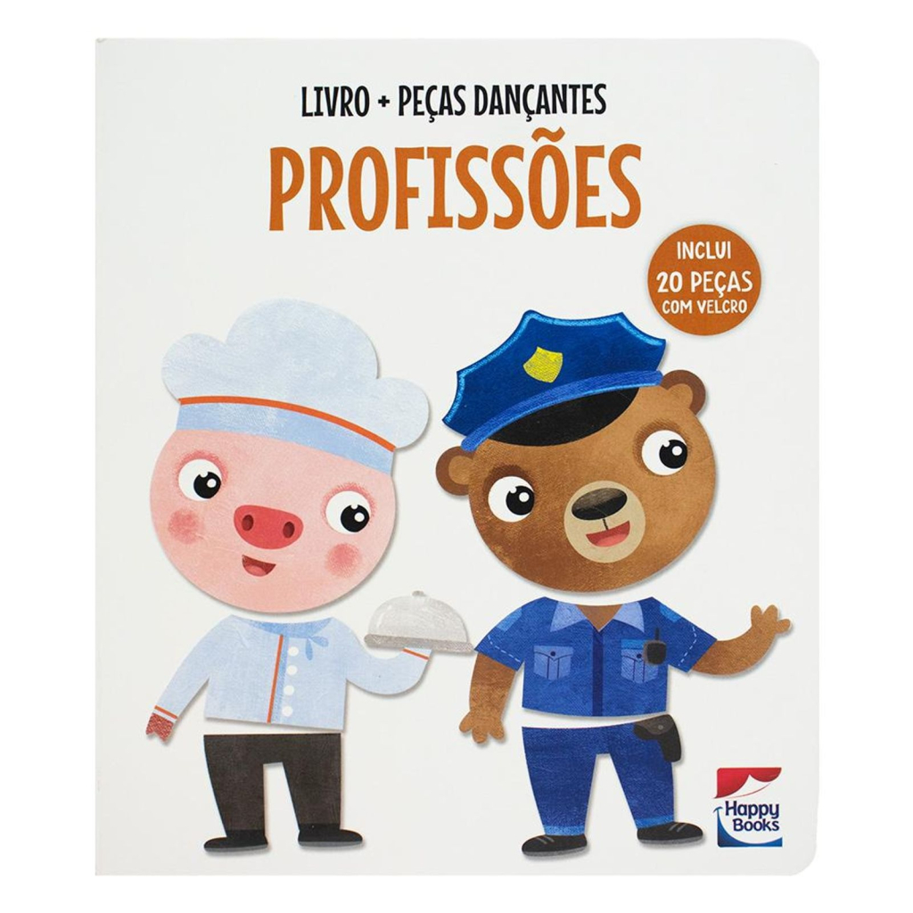 LIVRO + PECAS DANCANTES: PROFISSOES