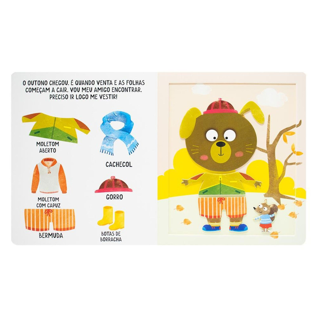 LIVRO + PECAS DANCANTES: ROUPAS