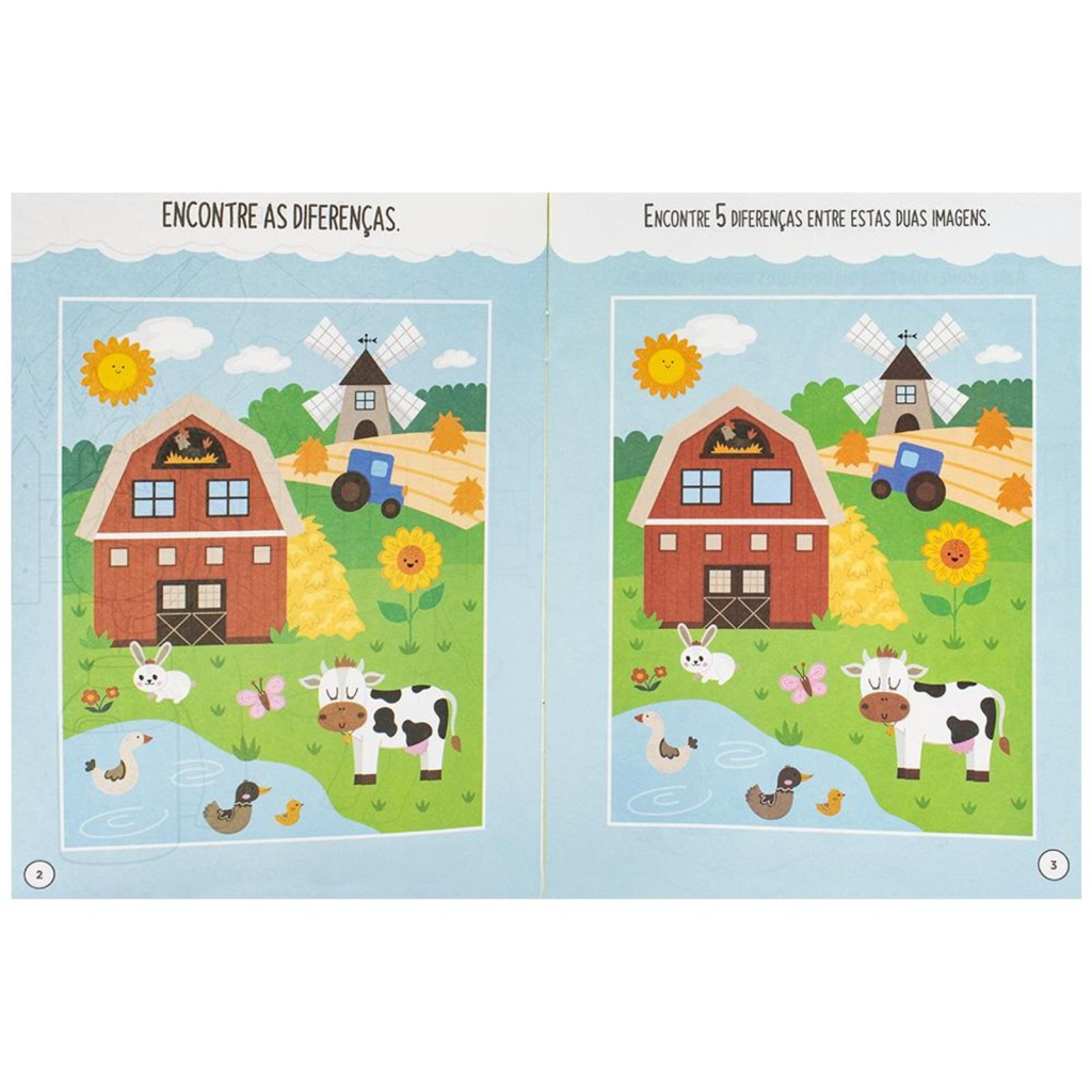 LIVRO BRINCAR E DIVERTIDO! FAZENDA