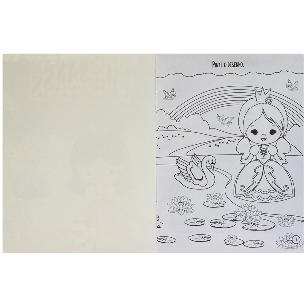 LIVRO BRINCAR E DIVERTIDO! PRINCESAS
