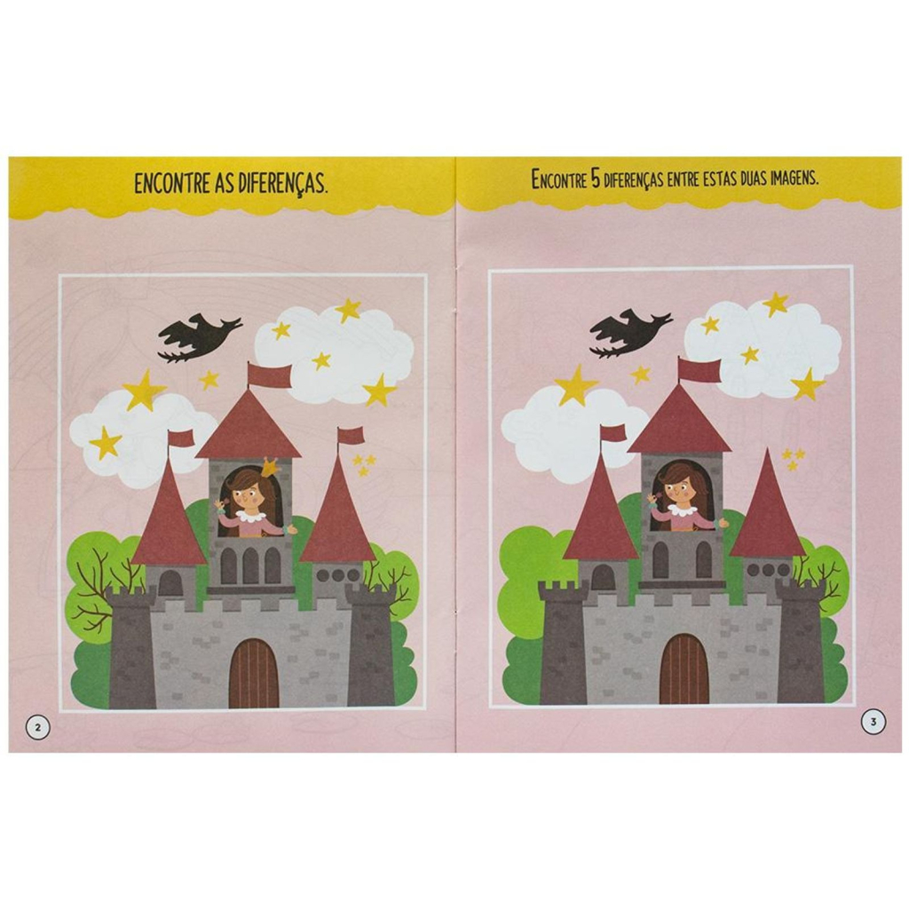 LIVRO BRINCAR E DIVERTIDO! PRINCESAS