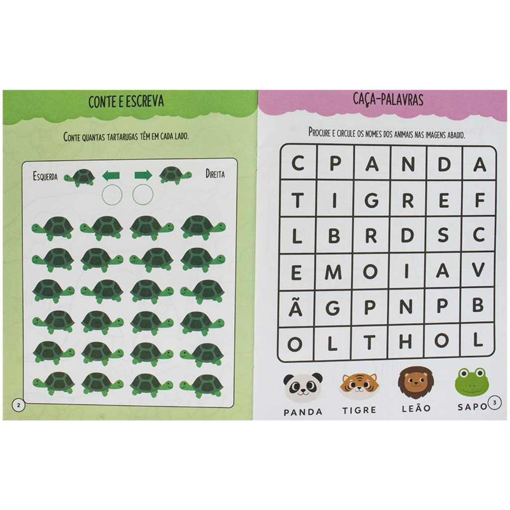 LIVRO BRINCAR E DIVERTIDO! SELVA
