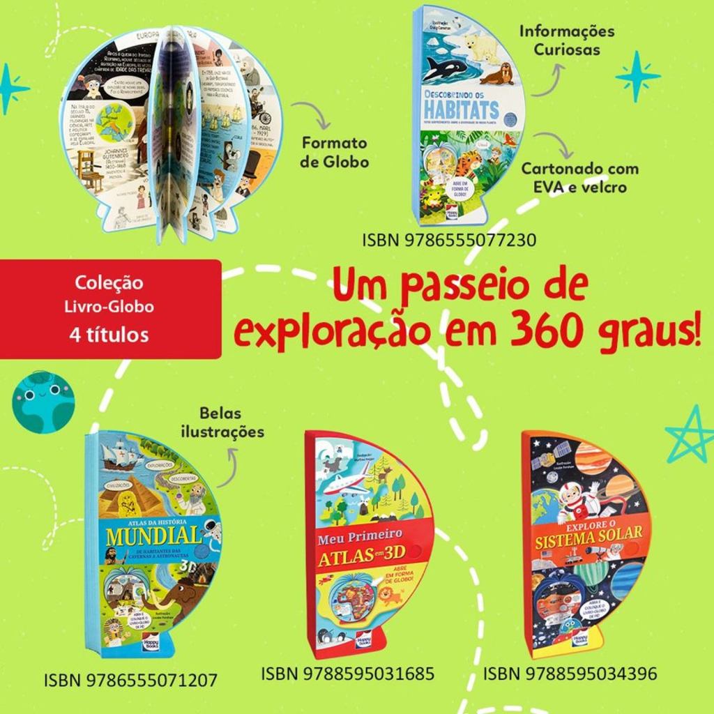 LIVRO-GLOBO: EXPLORE O SISTEMA SOLAR