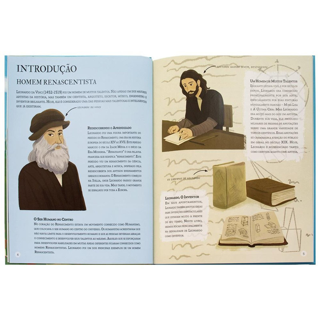 MENTES CURIOSAS: AS EXTRAORDINARIAS IDEIAS DE LEONARDO DA VI