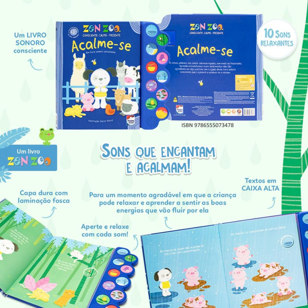 ZEN ZOO - ACALME-SE - UM LIVRO SONORO CONSCIENTE