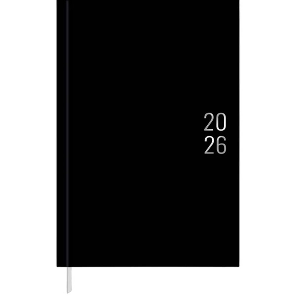 AGENDA COSTURADA - NAPOLI M7 PRETA (TILIBRA) 2026