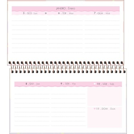 AGENDA ESPIRAL - BOLSO SOHO M2 (TILIBRA) 2026