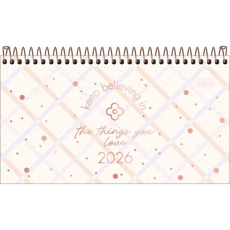 AGENDA ESPIRAL - BOLSO SOHO M2 (TILIBRA) 2026