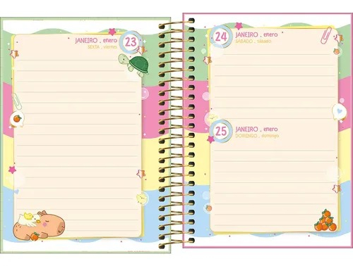 AGENDA ESPIRAL - CAPYCLUB M3 (TILIBRA) 2026