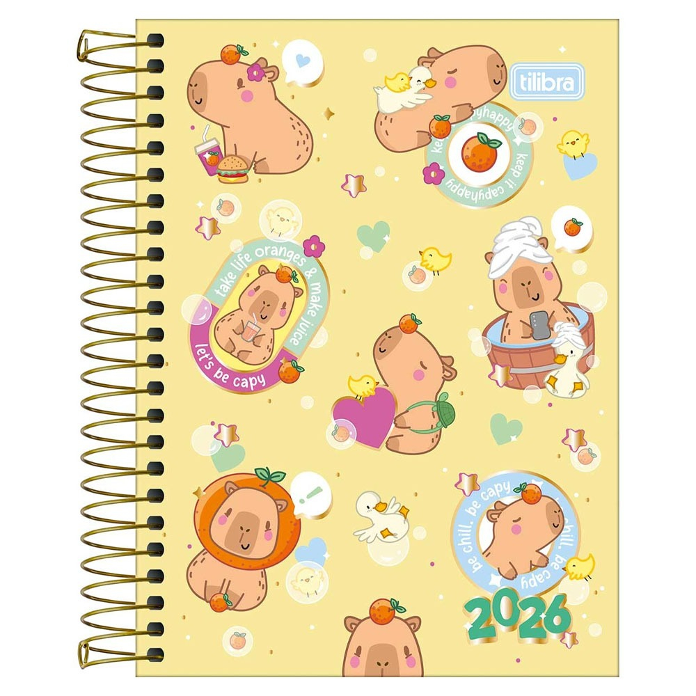 AGENDA ESPIRAL - CAPYCLUB M3 (TILIBRA) 2026