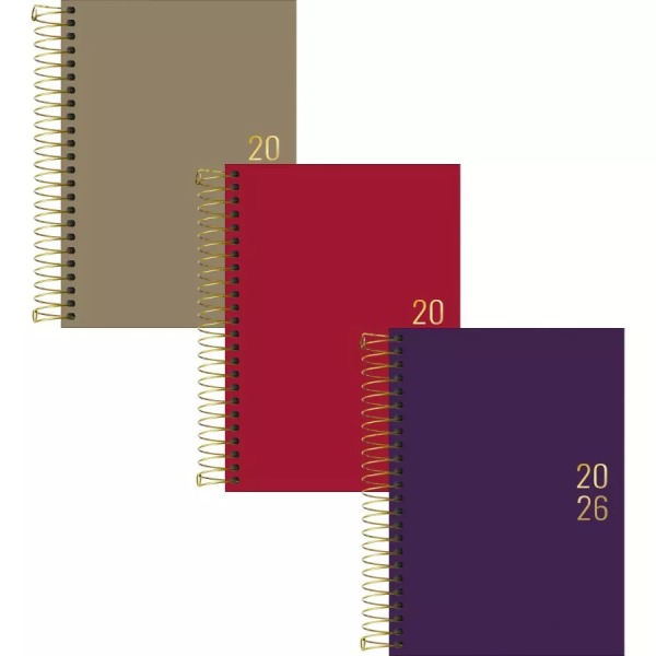 AGENDA ESPIRAL - NAPOLI CORES M5 (TILIBRA) 2026