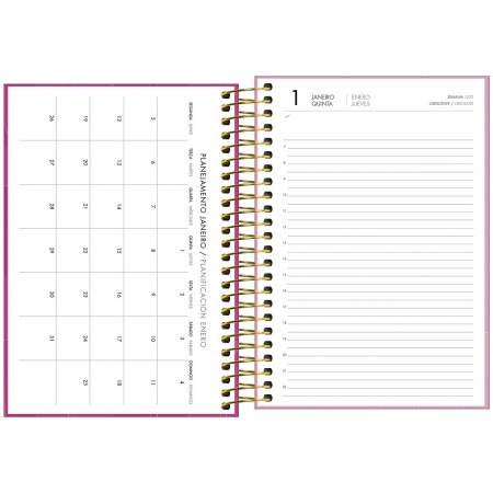 AGENDA ESPIRAL - SPOT FEMININA M5 (TILIBRA) 2026