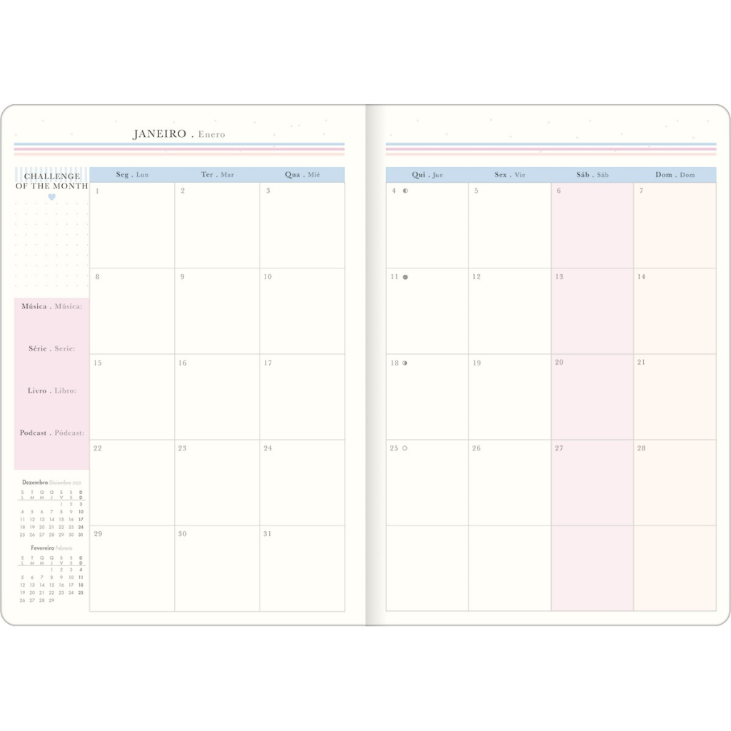 PLANNER GRAMPEADO SOHO M7