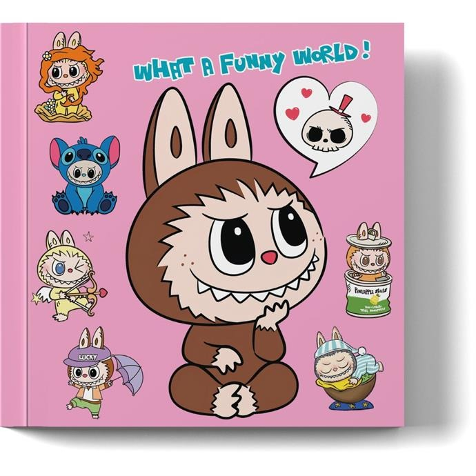 LIVRO DE COLORIR MONSTRINHO AMIGO - LABUBU