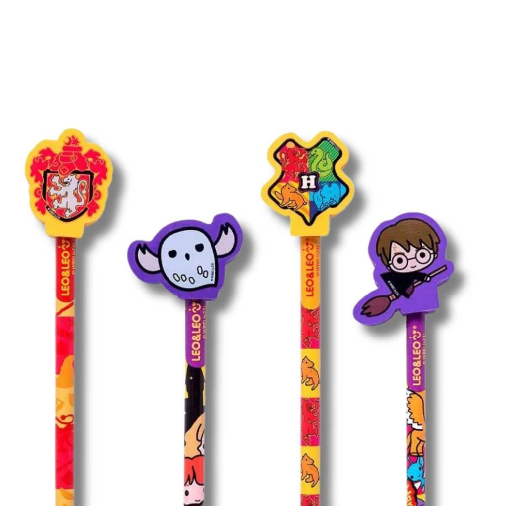 LAPIS HB COM BORRACHA NA PONTA HARRY POTTER