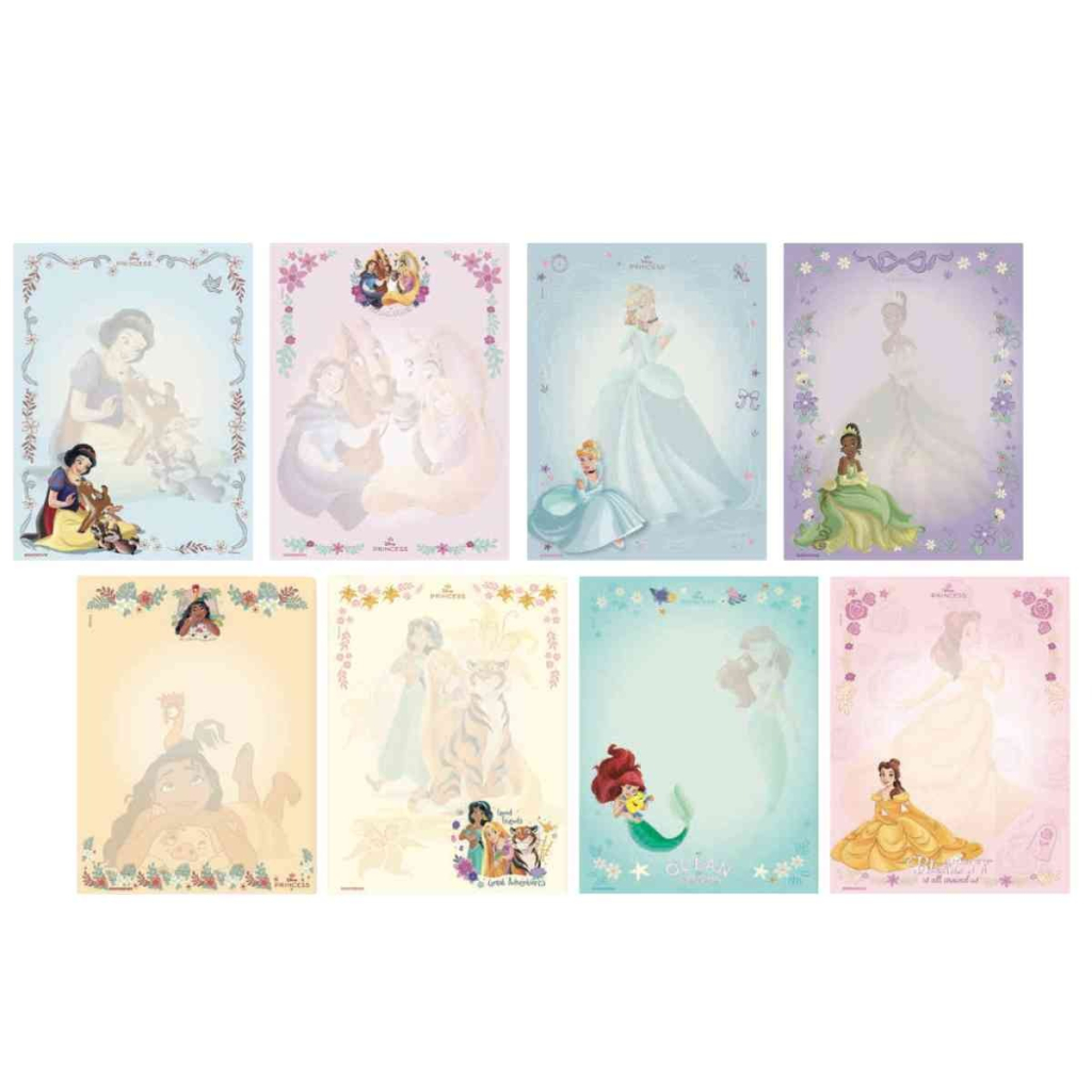 BLOCO DE PAPEL DE CARTA 48F - PRINCESAS