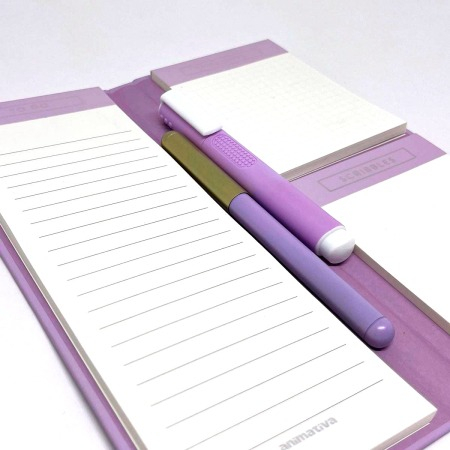 BLOCO DE NOTAS 23X9 - LAVENDER