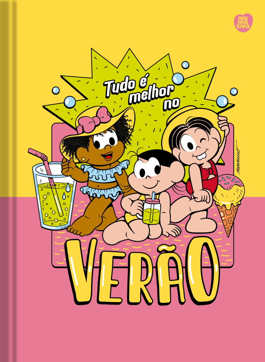 CADERNO BROCHURA 1/4 48F - MONICA