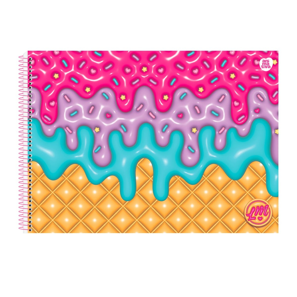 CADERNO CARTOGRAFIA DESENHO 1/1 60F - LARISSA MANOELA