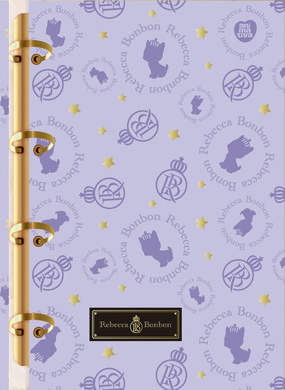 CADERNO COLEGIAL ARGOLADO 179X241 160F - REBECA BONBON
