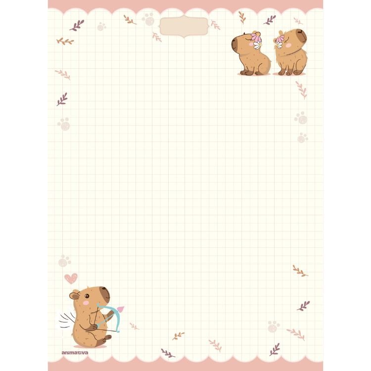 CADERNO COLEGIAL COSTURADO 160F - CAPYCUTIES