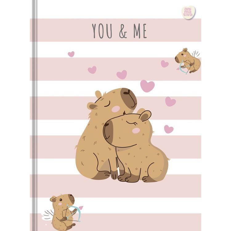 CADERNO COLEGIAL COSTURADO 160F - CAPYCUTIES