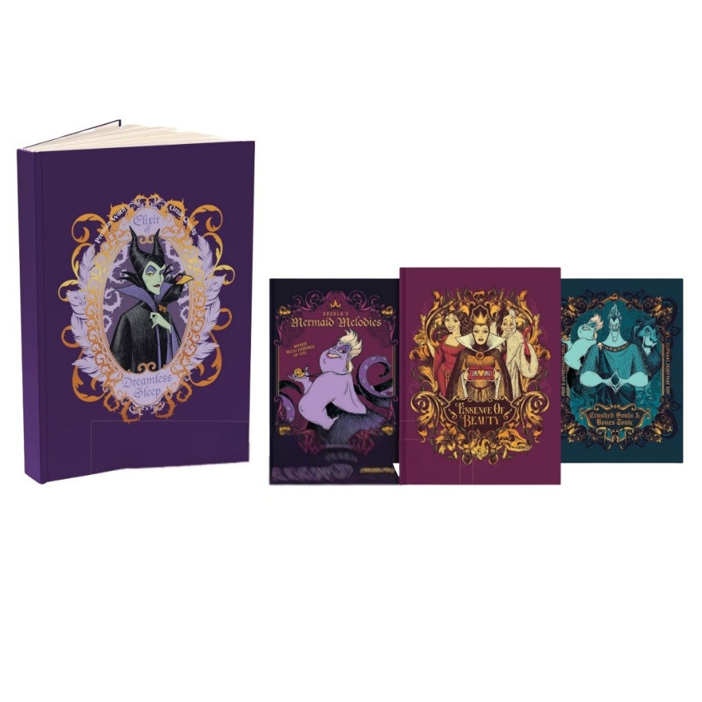 CADERNO COLEGIAL COSTURADO 160F - VILOES DISNEY VILLAINS