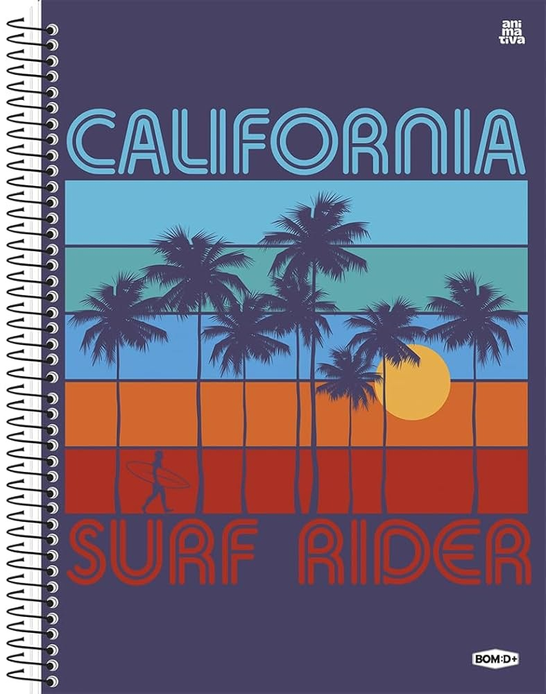 CADERNO UNIVERSITÁRIO 1M 80F - BOM D+ MASCULINO