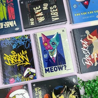 CADERNO UNIVERSITÁRIO 1M 96F - KBOM MASCULINO