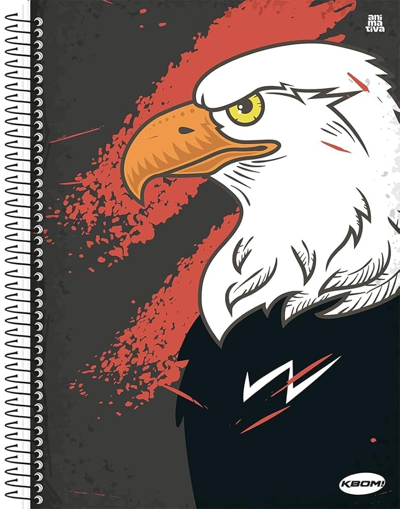 CADERNO UNIVERSITÁRIO 1M 96F - KBOM MASCULINO