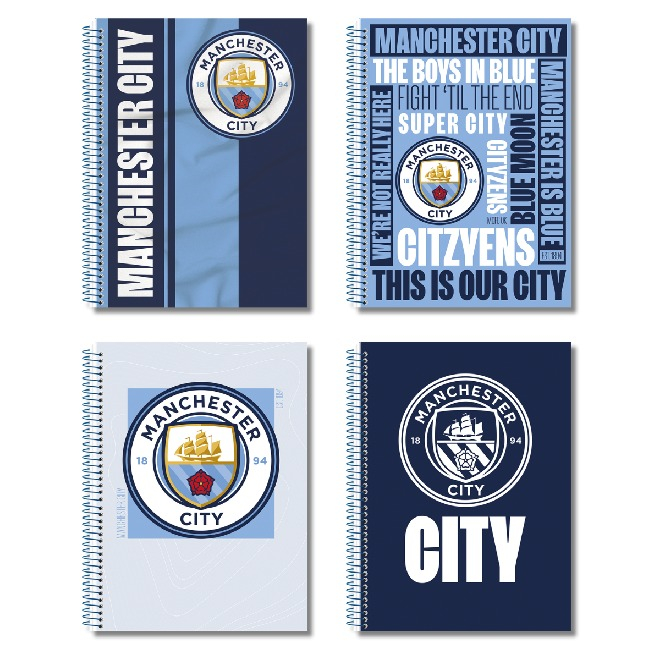 CADERNO UNIVERSITÁRIO 1M 80F - MANCHESTER CITY