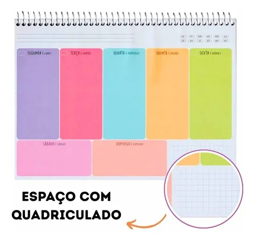 PLANNER PERMAMENTE ESPIRAL EASY ANIMATIVA