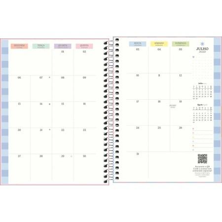 PLANNER ESPIRAL HAPPY M7 (TILIBRA)
