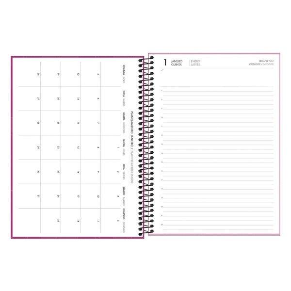 AGENDA ESPIRAL SPOT FEMININA M9 (TILIBRA)